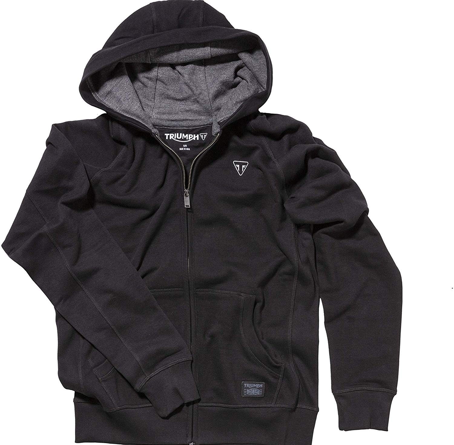 triumph zip up hoodie