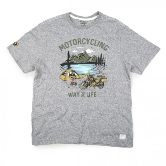 Campsite grey tshirt