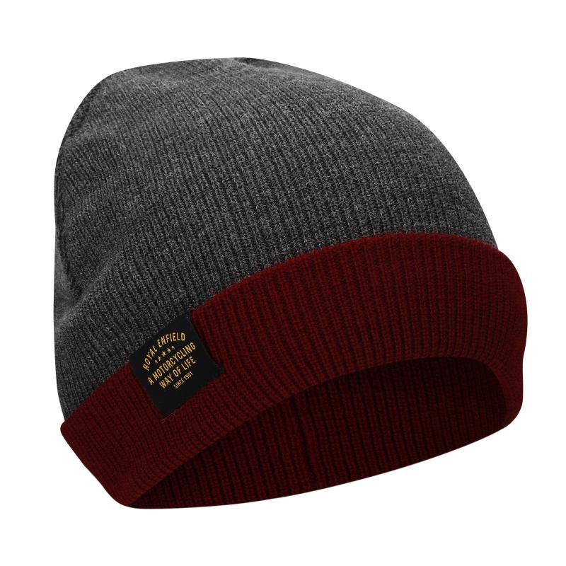reversible beanie charcoal