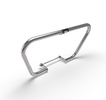 KXG trapezium engine guards silver