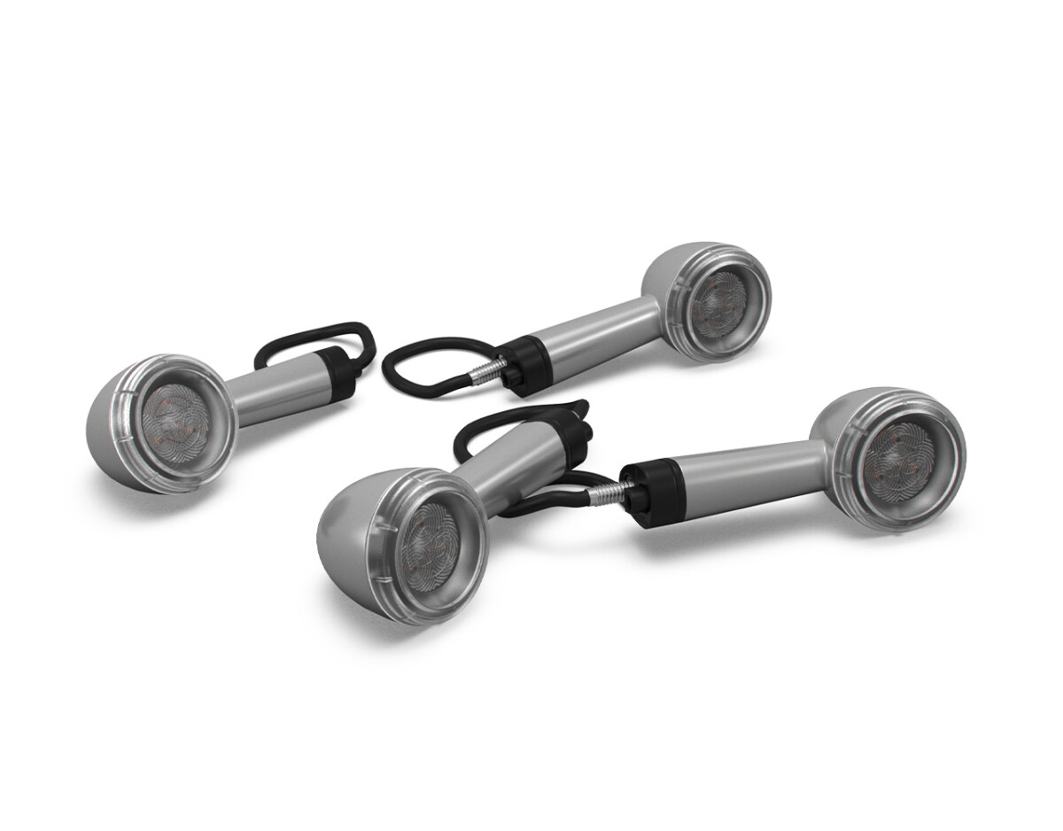 Silver LED Indicators