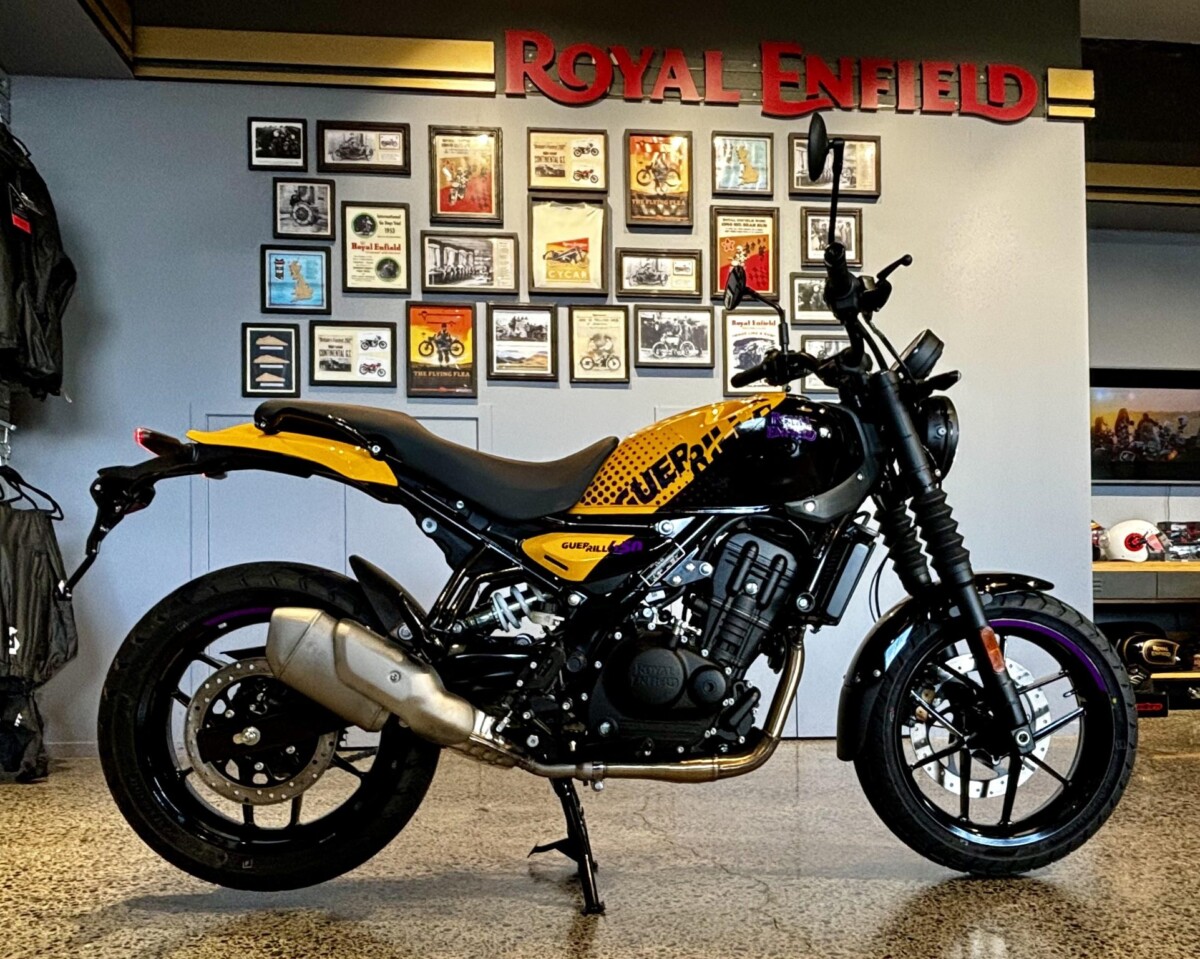 Royal Enfield Guerrilla 450 – Yellow Ribbon