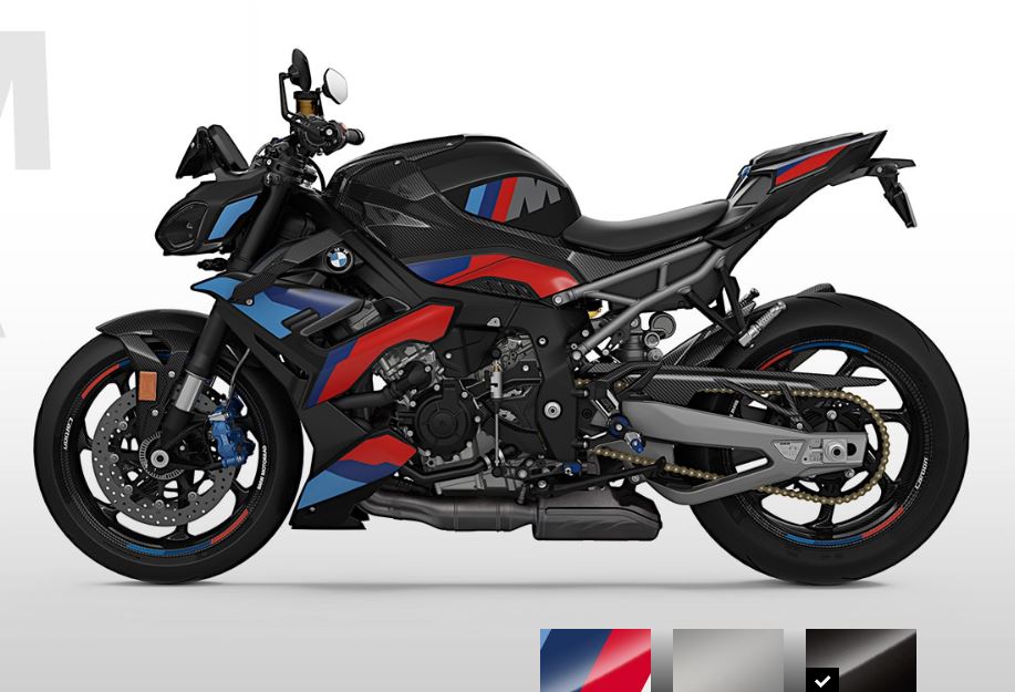 2025 BMW M 1000 R Blackstorm metallic/M Motorsport The M R with M Competition