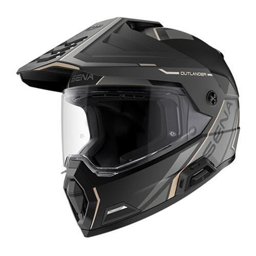 SENA Outlander ADV Helmet Black