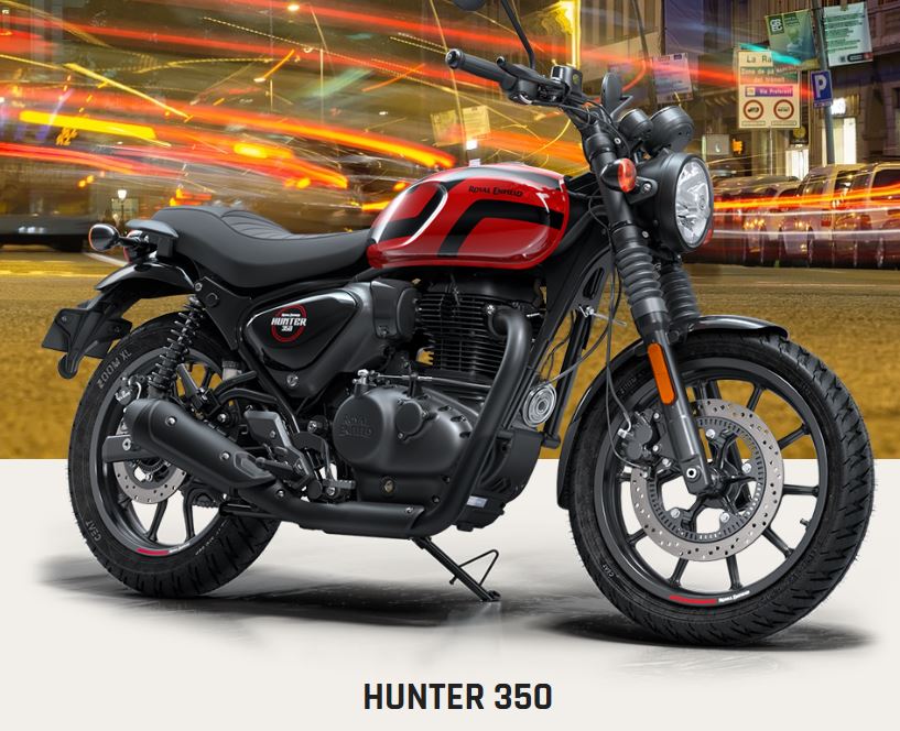 Royal Enfield Hunter 350 – London Red