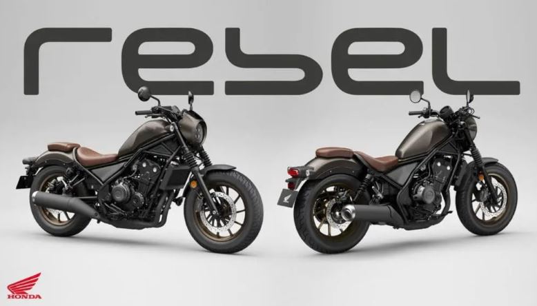 2024 Honda Rebel 500 – Titanium Metallic